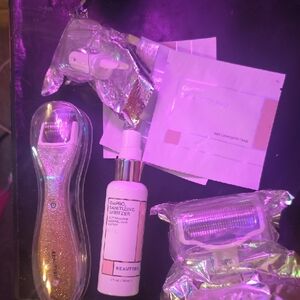 BeautyBio GloPRO Sanitizing Spritzer Set - Silver